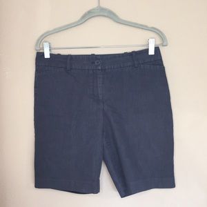 TALBOTS Blue Bermuda Shorts 6 Petite